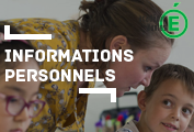 Informations pour les personnels